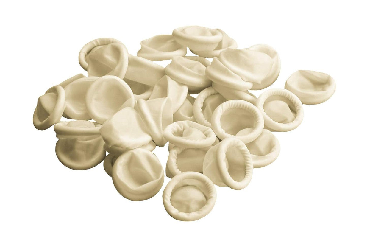 Graham Field Latex Finger Cots, Medium, 144 Ea